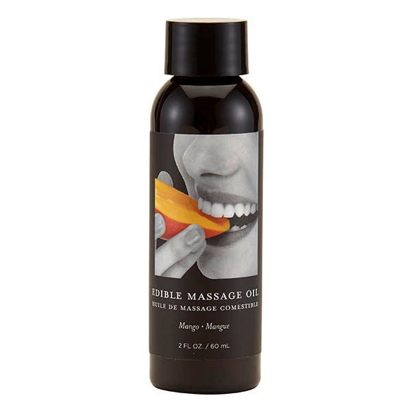 Edible Massage Lotion 59ml Mango front view | Flirtybay.com.au