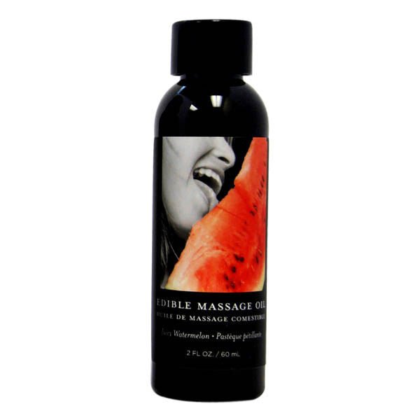 Edible Massage Lotion 59ml Watermelon front view | Flirtybay.com.au