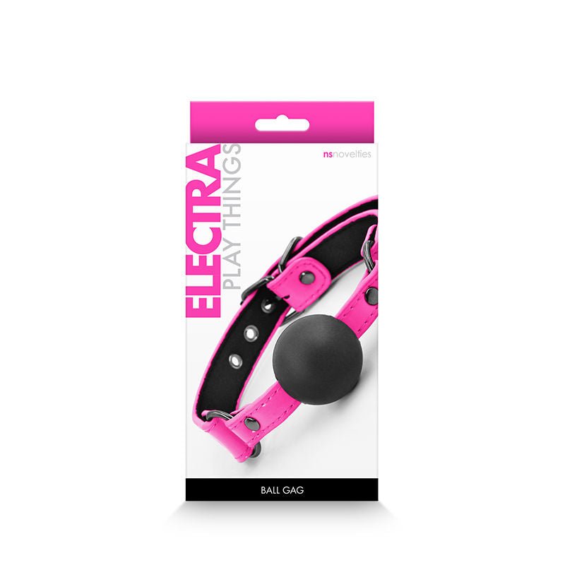 Electra - ball gag -  box front view | Flirtybay.com.au