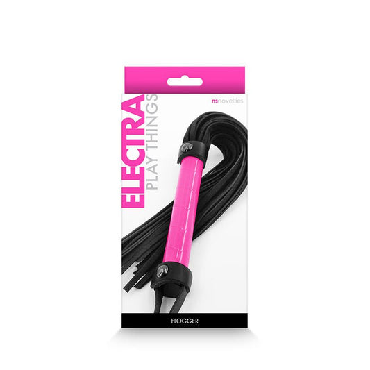 Electra - bondage - flogger -  box front view | Flirtybay.com.au