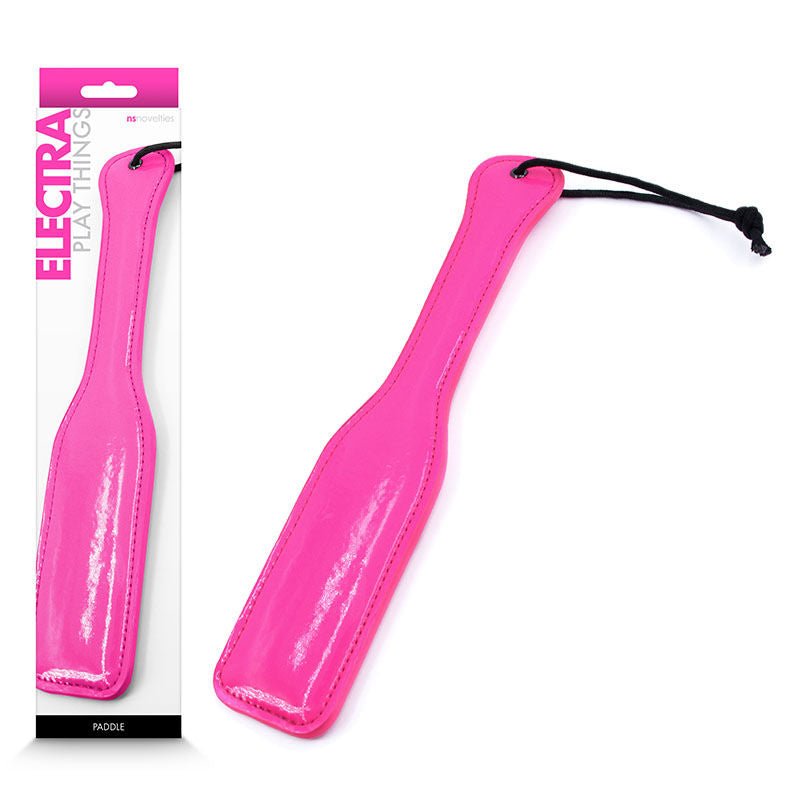 Electra - bondage - paddle - Product front view and box front view | Flirtybay.com.au