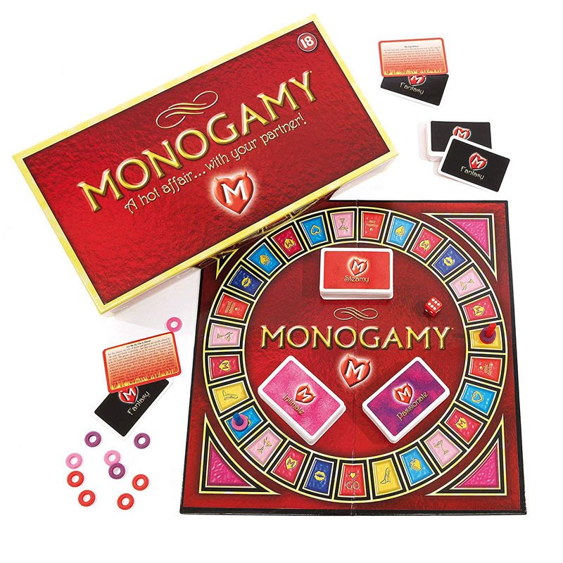Erotic game, Monogamy - erotica game - Product top view  | Flirty Bay adult store and lingerie store