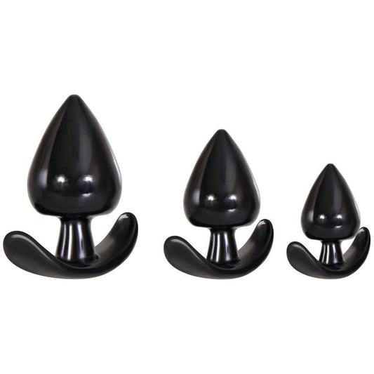 Evolved - anal delights - butt plug kit - Product side view  | Flirtybay.com.au