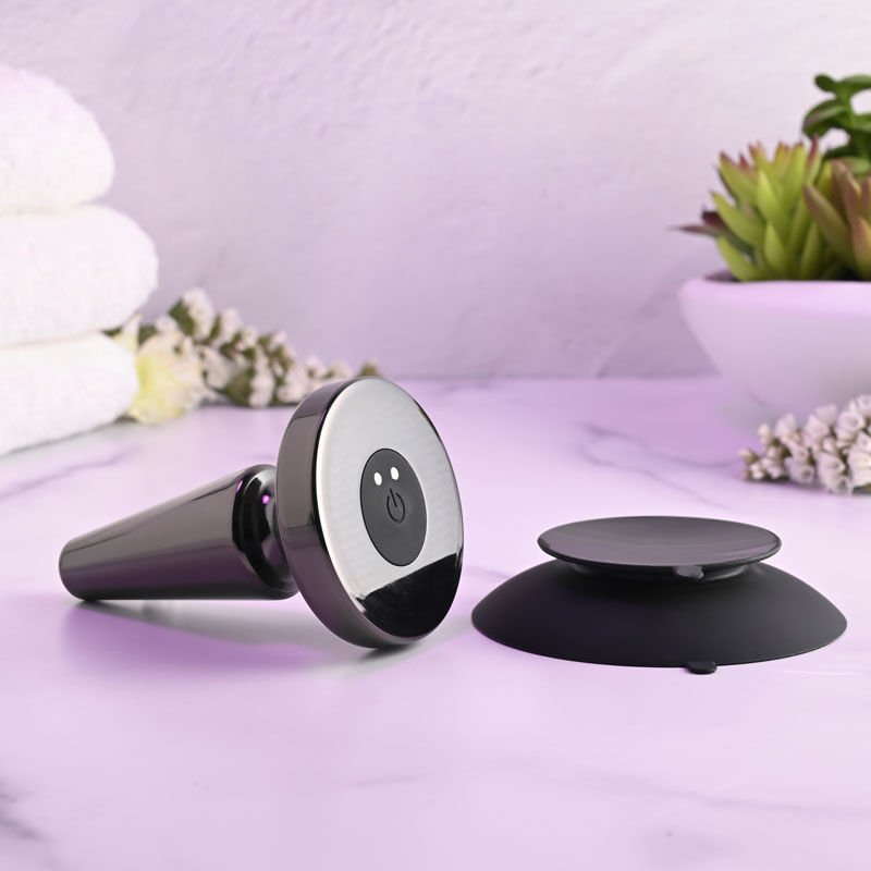 Evolved - beginner metal butt plug - Product back view  | Flirtybay.com.au