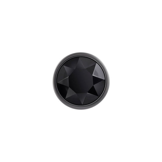 Evolved Black Gem Butt Plug Small Gem view | Flirtybay.com.au