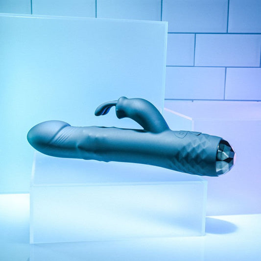 Evolved - bodacious rabbit vibrator - Product bottom view  | Flirtybay.com.au