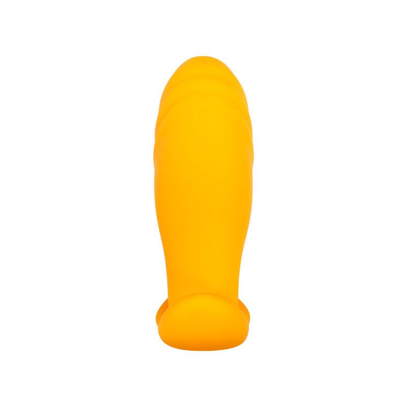 Evolved - creamsicle - remote control prostate massager - Product back view  | Flirtybay.com.au