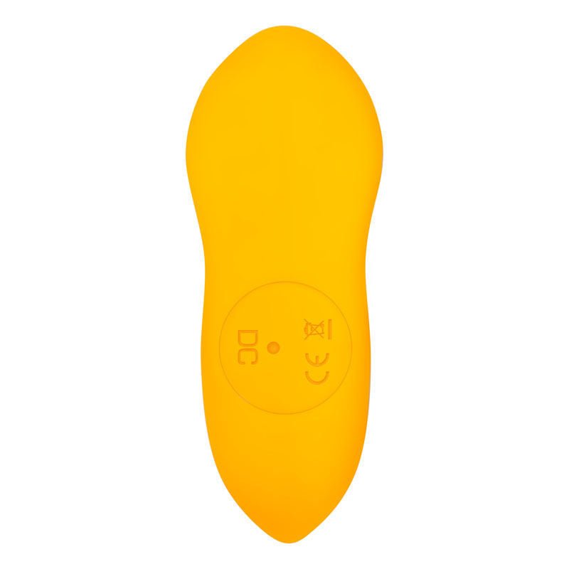 Evolved - creamsicle - remote control prostate massager - Product bottom view  | Flirtybay.com.au