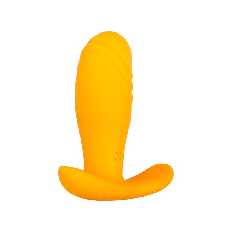 Evolved - creamsicle - remote control prostate massager - Product front view  | Flirtybay.com.au