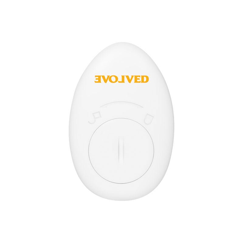 Evolved - creamsicle - remote control prostate massager - Remote Control front view  | Flirtybay.com.au