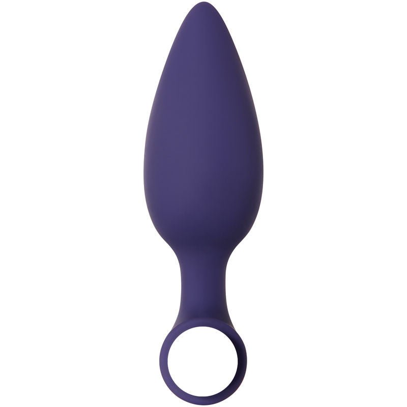 Evolved - dynamic duo - vibrating butt plugs - small - Product side view  | Flirtybay.com.au
