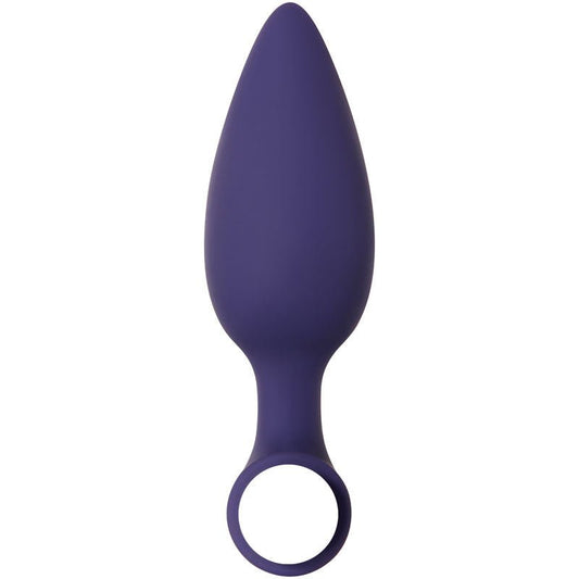 Evolved - dynamic duo - vibrating butt plugs - small - Product side view  | Flirtybay.com.au