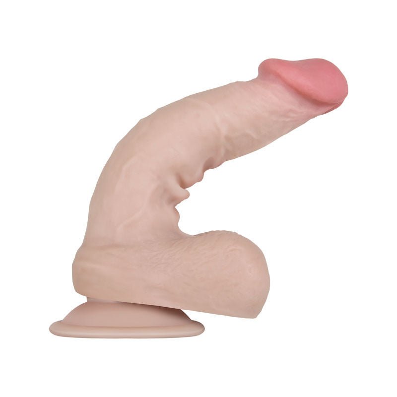 Evolved Flex Skin Poseable 7.75 Dildo Flesh Second Front view | Flirtybay.com.au