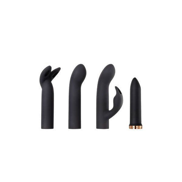 Evolved - four play - clitoral vibrator kit - Product front view  | Flirtybay.com.au