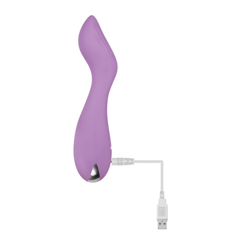 Evolved -  lilac g - g-spot and clitoral vibrator - Product side view  | Flirtybay.com.au