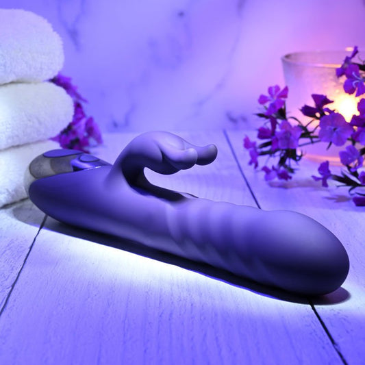 Evolved - rascally rabbit vibrator - Product top view  | Flirtybay.com.au