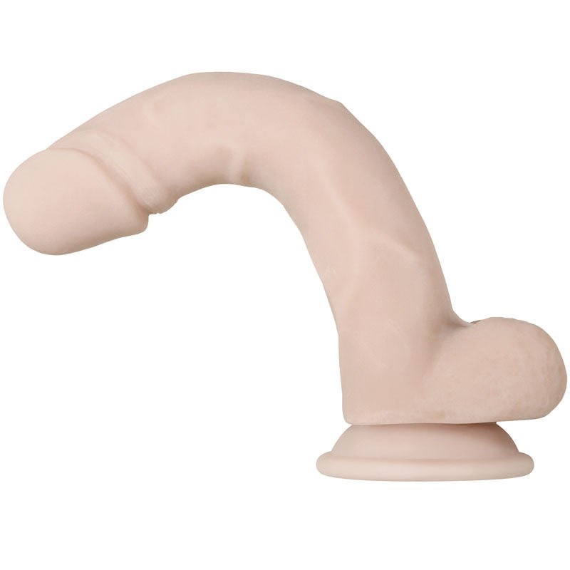 Evolved - real supple poseable 9.5 dildo - Product left side view  | Flirtybay.com.au