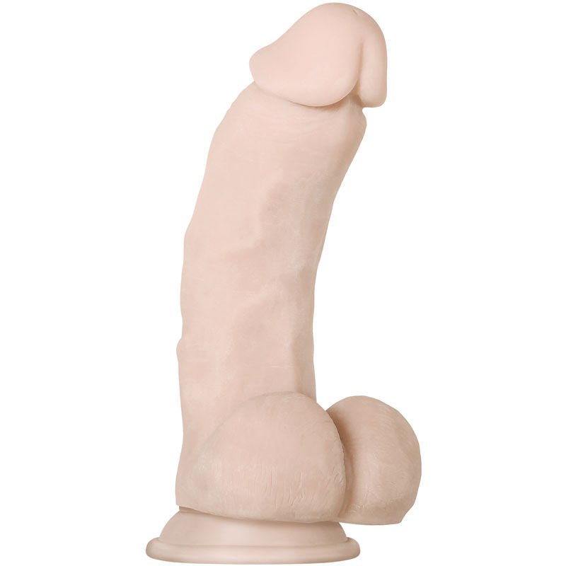 Evolved - real supple poseable girthy 8.5 dildo - Product back side view  | Flirtybay.com.au