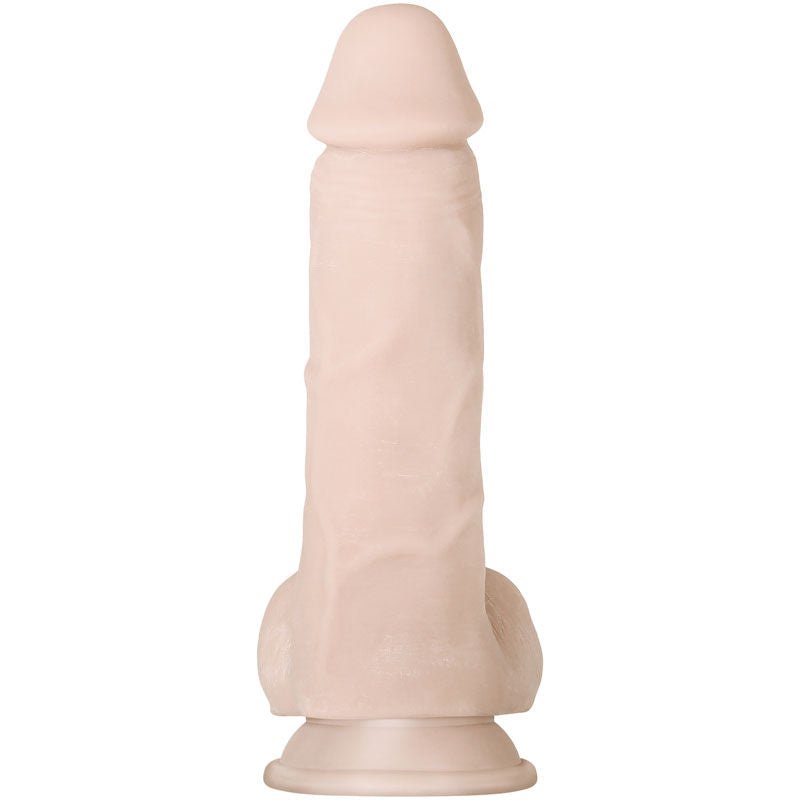 Evolved - real supple poseable girthy 8.5 dildo - Product front view  | Flirtybay.com.au