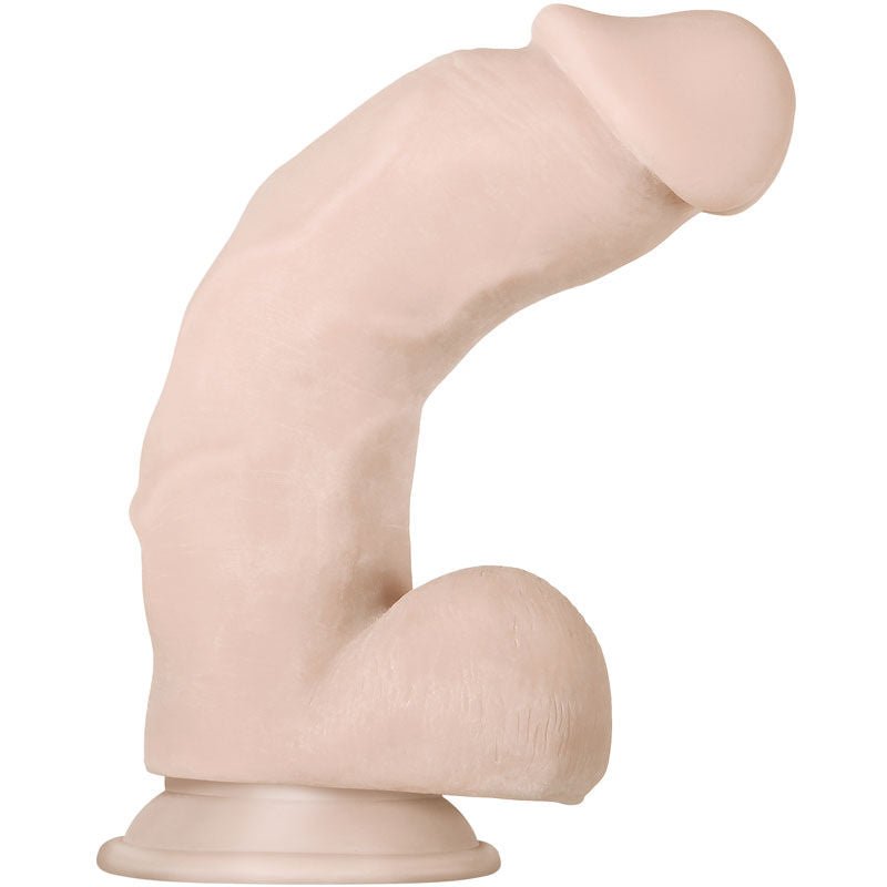 Evolved - real supple poseable girthy 8.5 dildo - Product right side view  | Flirtybay.com.au