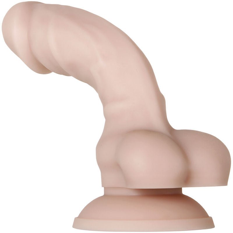 Evolved - real supple silicone poseable 6 dildo - Product back side view  | Flirtybay.com.au