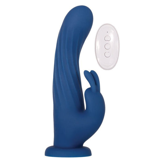 Evolved - remote rotating rabbit vibrator - Product side view  | Flirtybay.com.au