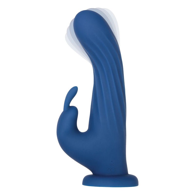 Evolved - remote rotating rabbit vibrator - Product left side view  | Flirtybay.com.au