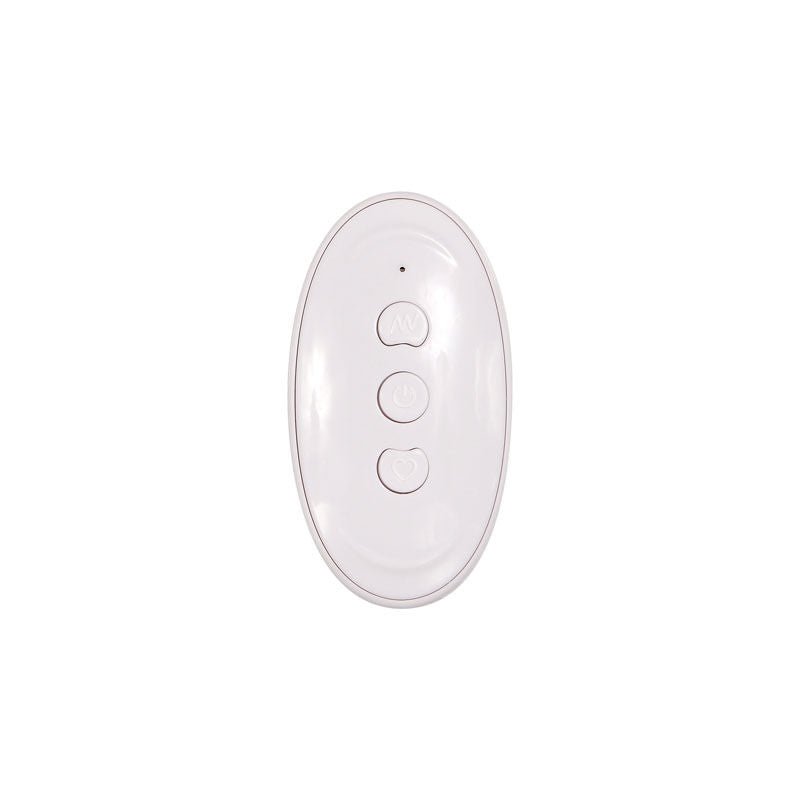Evolved - remote rotating rabbit vibrator - remote control front view  | Flirtybay.com.au