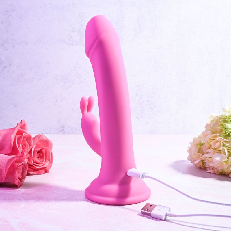 Evolved - somebunny to love - rabbit vibrator - Product back view  | Flirtybay.com.au