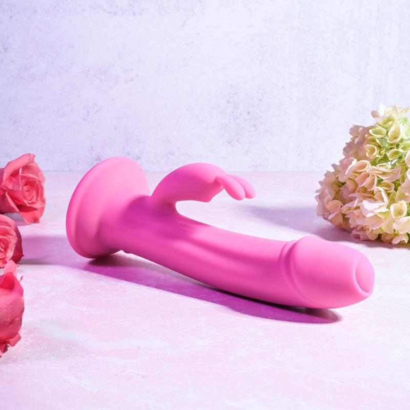 Evolved - somebunny to love - rabbit vibrator - Product side view  | Flirtybay.com.au