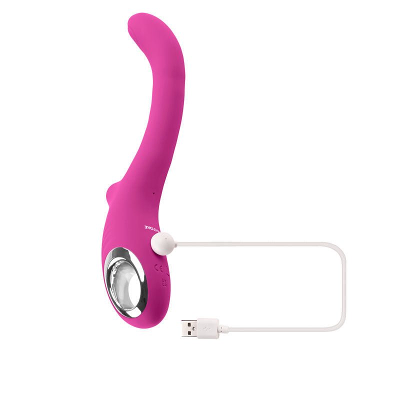 Evolved - strike a pose - g-spot and clitoral suction vibrator - Product back view  | Flirtybay.com.au
