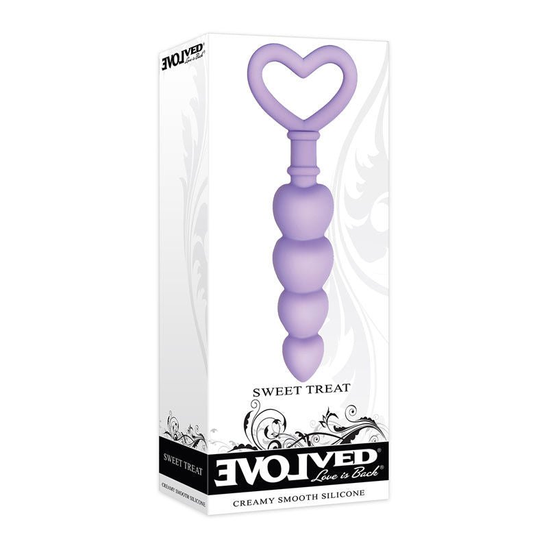 Evolved - sweet treat - anal beads -  box front view | Flirtybay.com.au