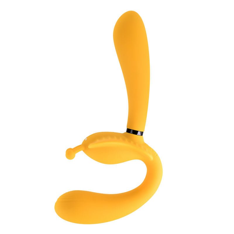 Evolved - the monarch - strapless strap-on vibrator - Product front view  | Flirtybay.com.au