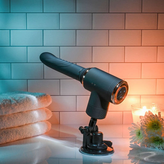 Evolved - too hot to handle - compact sex machine - Product back view  | Flirtybay.com.au