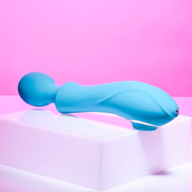 Evolved - wanderful sucker - wand and suction vibrator - Product bottom view  | Flirtybay.com.au