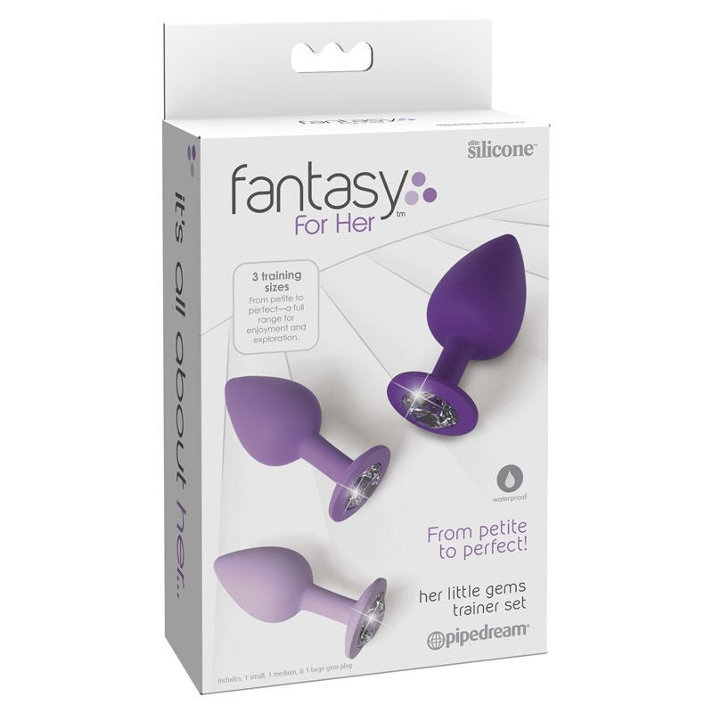 Fantasy - for her little gems trainer set -  box front view | Flirtybay.com.au