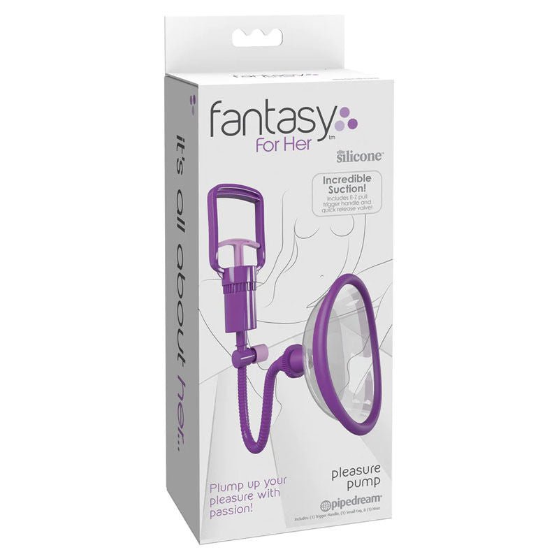 Fantasy - for her pleasure vaginal pump -  box front view | Flirtybay.com.au