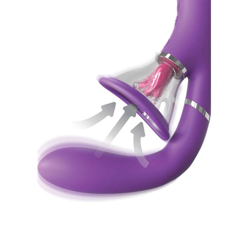Fantasy for her - ultimate pleasure pro g-spot and clitoral stimulator - Product front view  | Flirtybay.com.au