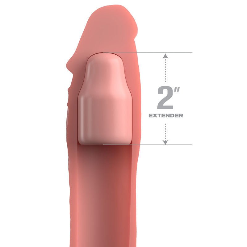 Fantasy x-tensions elite - 2'' penis extender with strap - Product top view  | Flirtybay.com.au