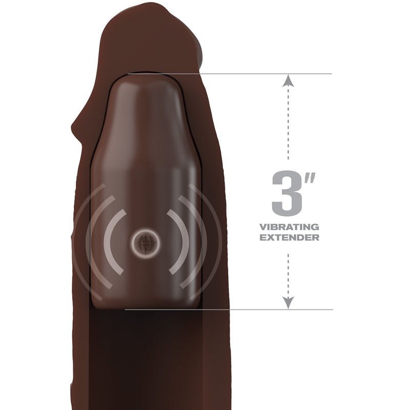 Fantasy X tensions Remote Control Penis Extender, Brown, Focus View | Flirtybay.com.au