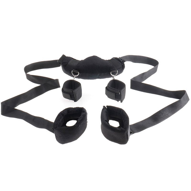 Fetish fantasy series-  position master with cuffs - Product bottom view  | Flirtybay.com.au