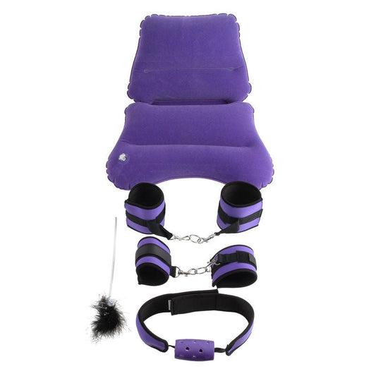 Fetish fantasy series  - pleasure bondage bedrrom set - focus Product top view  | Flirtybay.com.au