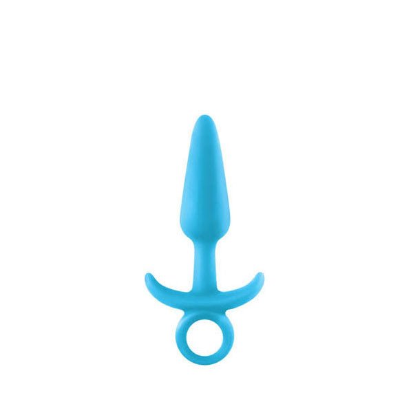 Firefly prince butt plug, blue, front view | Flirtybay.com.au