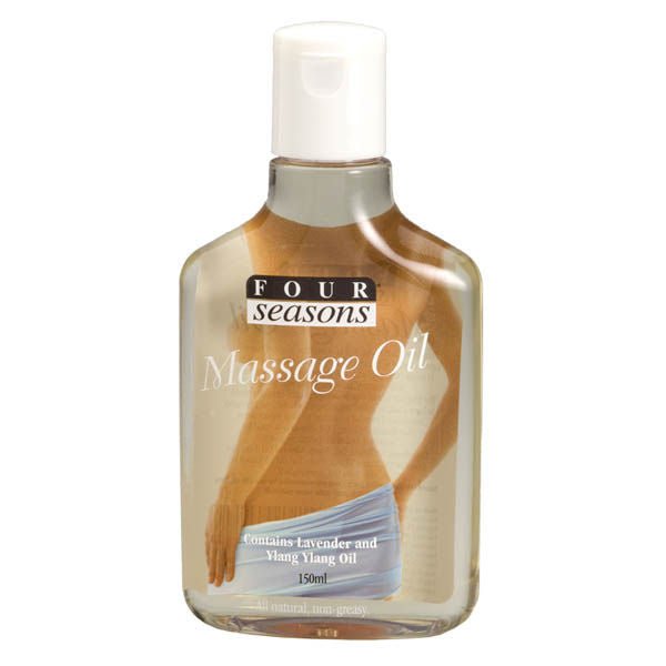 Four seasons - massage oil - Product front view  | Flirtybay.com.au