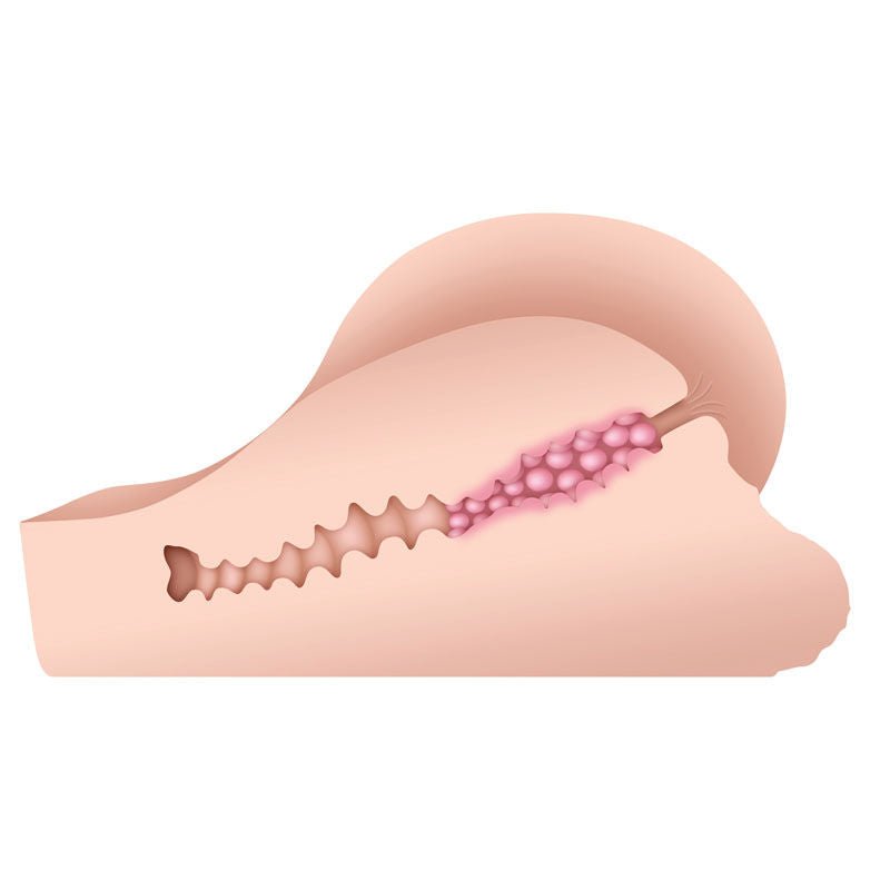 Gender x a handful light - realistic butt masturbator - Product inside view  | Flirtybay.com.au