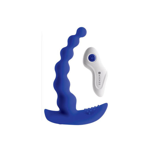 Gender x - beaded pleasure - remote control anal beads - Product front view  | Flirtybay.com.au