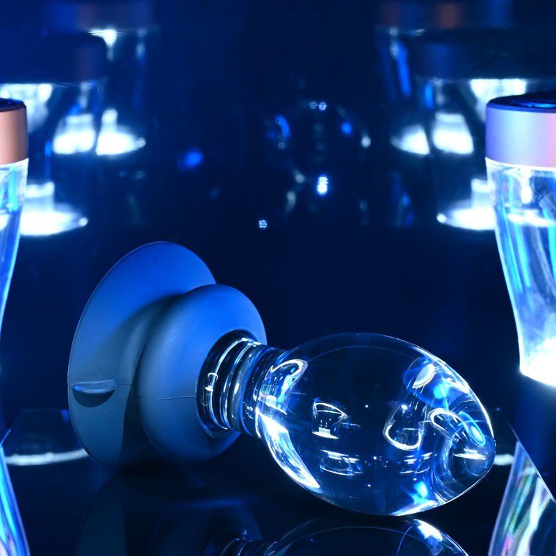 Gender x - crystal ball - butt plug - Product side view  | Flirtybay.com.au