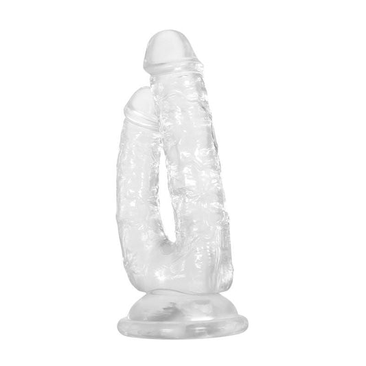 Gender x - dualistic - double penetraion dildo - Product side view  | Flirtybay.com.au