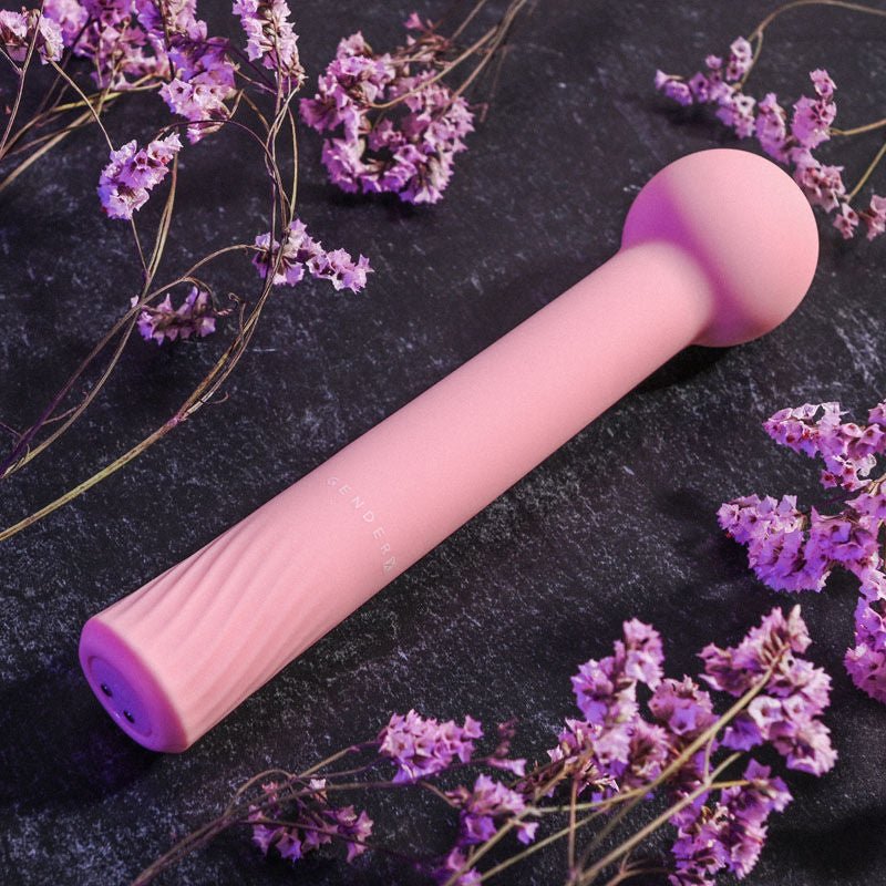 Gender x - flexi vibrating wand - Product side view  | Flirtybay.com.au