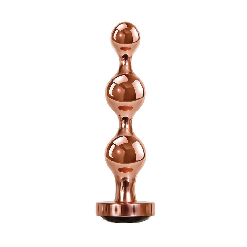 Gender X Gold Digger Butt Plug Large, Front View | Flirtybay.com.au